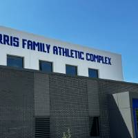 Harris Family Athletic Complex Sign